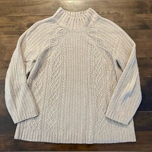 🌟 J. Jill Mock Neck Sweater